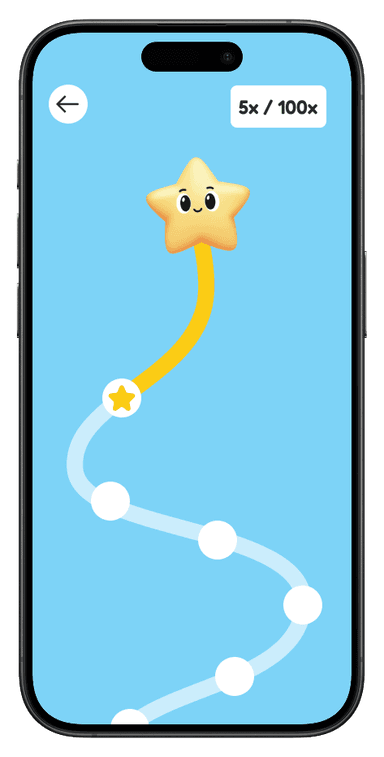 Chorlio chore app — Kids race to their prize